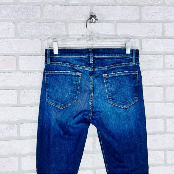 Frame Denim Le Skinny de Jeanne Jeans in Meyer Wash Size 28 - Picture 8 of 12